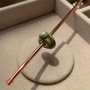 Aqua Edge Triangle Trollbead